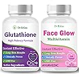 Extra Special Glutathione & FaceGlow Multivitamin Capsule - Full of Antioxidants and Powerful Extracts of Vitamins for Skin, Hydration| Collagen Veg Supplement