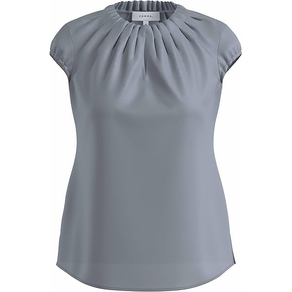Comma Damesblouse, Crème - 0120, 36