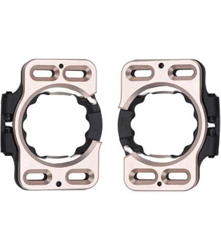 Calas Para Zapatillas De Ciclismo Speedplay Zero - Par De Calas De Nylon, Opciones De 5º O 6º, Incluye Tornillos
