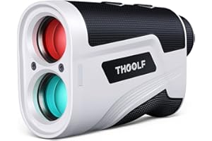 Golf Rangefinder with Slope, THGOLF 1000 Yards USB C Rechargeable Golf Laser Rangefinder with Flag Acquisition, Pulse Vibration and Fast Focus System, 6X Magnification, ±1 Yard Accuracy