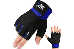 BEAST RAGE Rękawice fitness Kulturystyka Mężczyźni i Kobiety Ćwiczenia Treningowe Rękawice Sportowe Siłownia Kolarstwo Gimnastyka Podnoszenie Ciężarów Wsparcie Kolarskie Antypoślizgowe Wyściełane