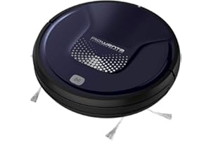 Rowenta X-Plorer Serie 20 Aspirateur robot laveur, Aspire et lave les sols, 3 modes de navigation, Capteurs anti-chutes, Batterie lithium-ion, Autonomie 150 min RR6871WH