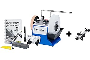 Azione: levigatrice a umido Tormek T4 originale + dispositivo SE-77 per taglio dritto