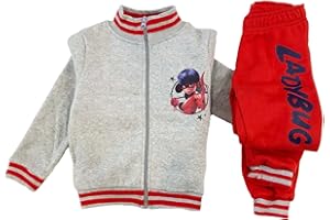 Miraculous Ladybug Kids Jogging Set - Grey - 5 Years