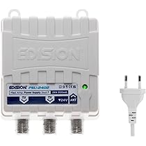 ALIMENTATORE PER ANTENNA AMPLIFICATORE TV DIGITALE TERRESTRE 1 USCITE 12V 450mA 8006012365337 - Foto 3