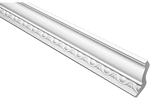 Marbet Design Moulures Coin Profils Couverture décoratif décorationMoulure en stuc / profilé de coin Décoration 48 x 57 mm, B de -8