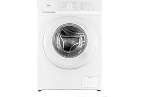 SIA SWM6100W/A Freestanding Washing Machine, 6kg Capacity, A Energy Rating, 16 Washing Programs, Quick Wash, Timer Delay, 2 Year Parts & Labour Guarantee
