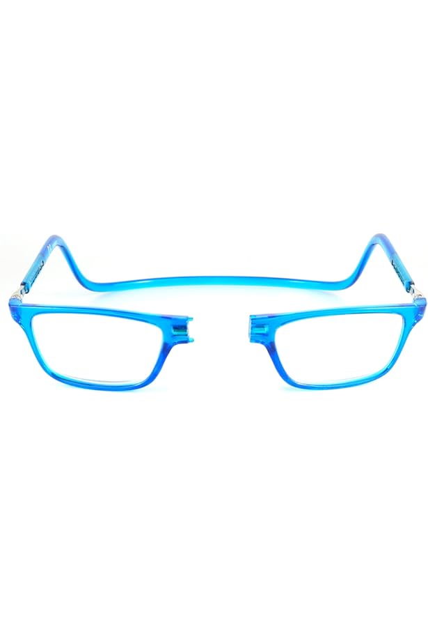 Occhiali Da Lettura Magnetici Pieghevoli Con Snap Click Front Occhiali Appesi Al Collo - Foto 7