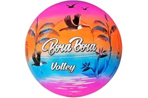 CUCUBA Pallone da Volley Beach Volley Modello Flyo Bora Bora da Allenamento o Partita Misura Regolamentare