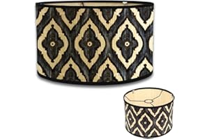 Tutamaz Appliques murales décoratives - Grand abat-jour - Lampadaire vintage - Abat-jour 70s - Lampe sur pied - Lampe de table - Lampe suspendue - Grand