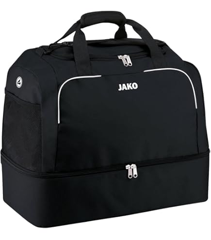 Super Pro Travel Sporttas Zwart-Wit | Ruim & Stevig