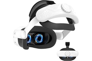 BAOMAEYEA Opaska na głowę do Meta Quest 3S, komfortowy pasek Elite do akcesoriów Oculus Quest 3S, regulowany, lekki zestaw słuchawkowy VR, wygodny i redukujący nacisk, zmniejsza nacisk głowy