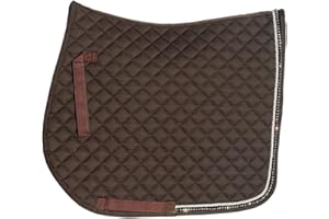 Shorefields Rhinegold Elite Tapis de Selle orné de Strass