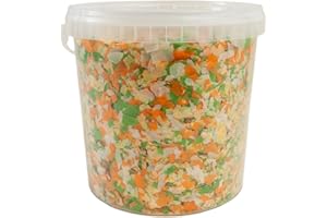 WALTER PRODUCTS WILDLIFE AND AQUATICS Walters Multi Pond Flakes (10L Tub) | Pond Fish Food for Goldfish, Koi and all Cold Water Pond Fish | Floating Fish Food Flakes in Stay Fresh EasyTubs and Refill Bags