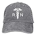 Produktbild ruichangshichengjie Registered Nurse Denim Hat Adjustable Male Washed Baseball Cap