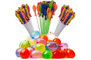 Eitheo Automatic Fill And Tie Magic Water Balloons for Holi- Quick Fill, Easy Tie, No Mess, Fun for or Kids Boys and Girls | 111 Balloons