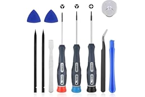 EEEKit Precision Screwdriver Kit for Nintendo Switch, Phillips Triwing Screwdriver Repair Tool for Switch Lite, Joycon Controller, 3DS, Wii, GBA
