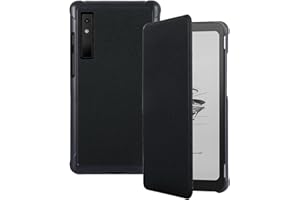 Vakarey Etui Onyx Boox Palma Ultra cienkie, odporne na wstrząsy etui z klapką Boox Palma 2 15 cm, czarne