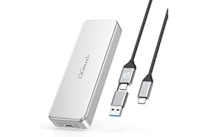 GiGimundo G40 USB4 40Gbps Portable SSD 1TB, CNC Crafted Aluminum, Built-in Active Turbo Fan External SSD for Content Creators and Creative Professionals, Up to 3200MB/S Ultra Fast Data Transfer