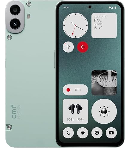 Nothing CMF Phone 1 8 gb Ram 256 gb Su yeşili : Amazon.com.tr