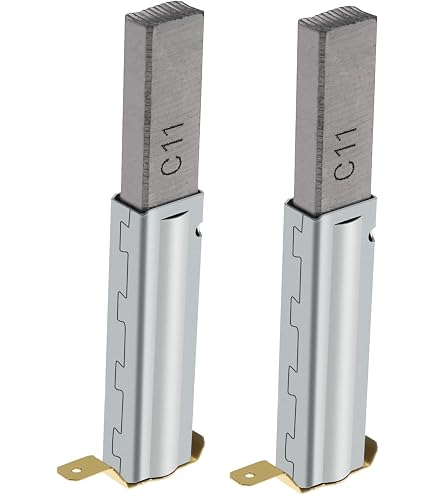 Vhbw 2 Spazzole Di Carbone Per Miele 2830480 - Sostituzione Per Aspirapolvere, Dimensioni 6,3x11x33 Mm, In Grafite, Ripara Il Motore