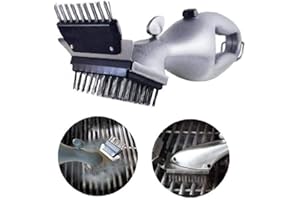 HINTER Barbecue Grill Brush Stainless Steel BBQ Cleaning Brush Outdoor Grill Cleaner with Power of Steam Bbq Accessories Cooking Tools