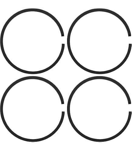 Gubeter Lot de 4 Segments de Piston 36 mm x 1,5 mm, pour Gubeter Lot de 4 Segments de Piston 36 mm x 1,5 mm, pour