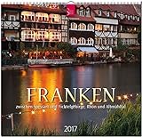 FRANKEN zwischen Spessart und Fichtelgebirge, Rhön und Altmühltal - Original Stürtz-Kalender 2017 - Mittelformat-Kalender 33 x 31 cm by