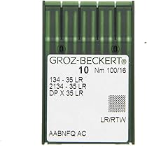 Aghi Da Cucito Groz-Beckert - Confezione Da 10, Nm. 130/21, Punta Da Taglio - Foto 13