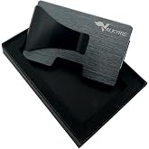 Valkyrie Akıllı Mekanizmalı Metal Kartlık RFID Korumalı Şık Dayanıklı 15-25 Kart Kapasiteli C&uuml;zdan Kartlık Antrasit
