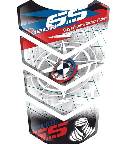 Sticker Set Compatible with BMW R 1200 GS 2008-2012 30th