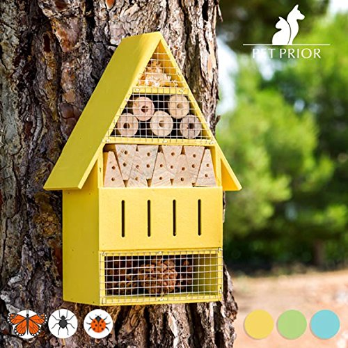 Preisvergleich Produktbild Hotel de Insectos House Pet Prior - Amarillo