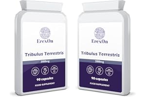 ErexOn Tribulus Terrestris 2000mg - 90 Capsules for Men - Good for Mens Health
