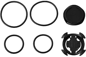 HomeVortex Bryton Support d'ordinateur de vélo compatible avec les modèles R320/R420/750 – Sangle de base en nylon et silicone pour chronomètre de vélo de route et VTT