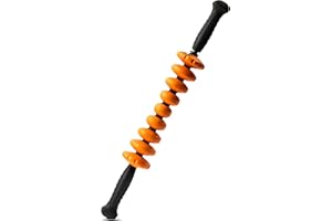 TriggerPoint STK Contour Handheld Massage Roller, 49.5 cm – Flexible Foam Stick for Targeted Muscle Recovery, Soreness Relief, and Improved Mobility for Better Post-Workout Performance