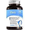 Magnesium Glycinate Capsules Provide 300 mg of Pure Elemental Magnesium Per Serving 120 Vegan Caps | Magnesium Supplement Non GMO, Dairy & Gluten Free