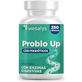 Intestinal Probiotics &amp; Prebiotics, 250 Capsules (4 Months), 20 Bacterial Strains + Inulin, 20 Billion CFU, Lactobacillus, Bi