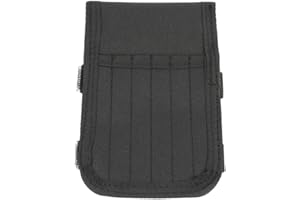 BDKMMS Mini Arrow Quiver, 6/12-Slot Compact Short Arrow Holder with Hook Loop, Waterproof Archery Accessories for Compound, Recurve Bows