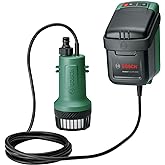 Bosch Home and Garden GardenPump 18V-2000 Ak&uuml;l&uuml; Bah&ccedil;e Pompası (Solo)