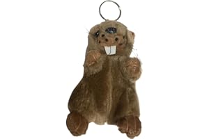 impexit Peluche Porte cles marmotte 9.5/6/8 cm…