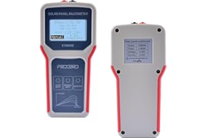 Owootecc Solar Panel Tester Multimeter 800W FB673PV Red (EY 800W)
