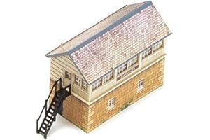Hornby R8005 OO Gauge Signal Box - Model Railway Accessories, Miniature Diorama Scenery for Hornby Train Sets - Lifelike Train Signal Box Model - Scale 1:76