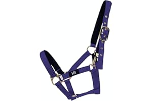 HY HEALTH Hy Fieldsafe Headcollar - Navy - Cob - Horse Equestrian Halters & Headcollars