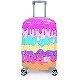Coral High Pattern Cabin Suitcase, 50 cm