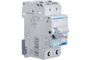 Hager ADS916D Fehlerstrom-LS-Schalter B, 2-Polig 1-Polig geschützt, 16A, 30mA