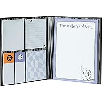 Sticky Notes Set, Snoopy Stationery, 6 Notepads In Different
