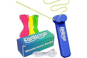 Pioupiou et Merveilles - Zamek błyskawiczny-równowaga między siłą a grawitacją-tworzenie figurek-3 kolory strun z 3 rozmiarów-nieskończone możliwości-pomysł na prezent-dzieci-nastolatki-dorośli,