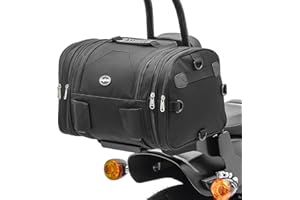 Hecktasche Gepäckrolle für Chopper Cruiser Custom Bikes Craftride RB1 24-30l