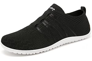 Merdoo Barfußschuhe Damen Herren Bequeme Barfuss Schuhe Damen Slip On Sneakers Weich Sportschuhe Leicht Turnschuhe rutschfest Hausschuhe Atmungsaktiv Barfussschuhe Sommerschuhe Unisex 37-45EU