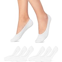 ZOCONE Unsichtbare Socken 10 Paar - No Show Füßlinge Damen 35-38